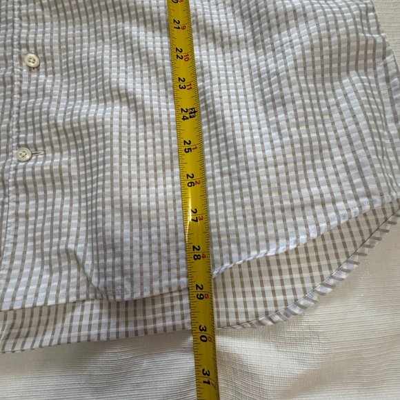 Stenstroms Sweden Classic Blue Gingham Men's Casual Shirt 15.5 Medium - Picture 5 of 13